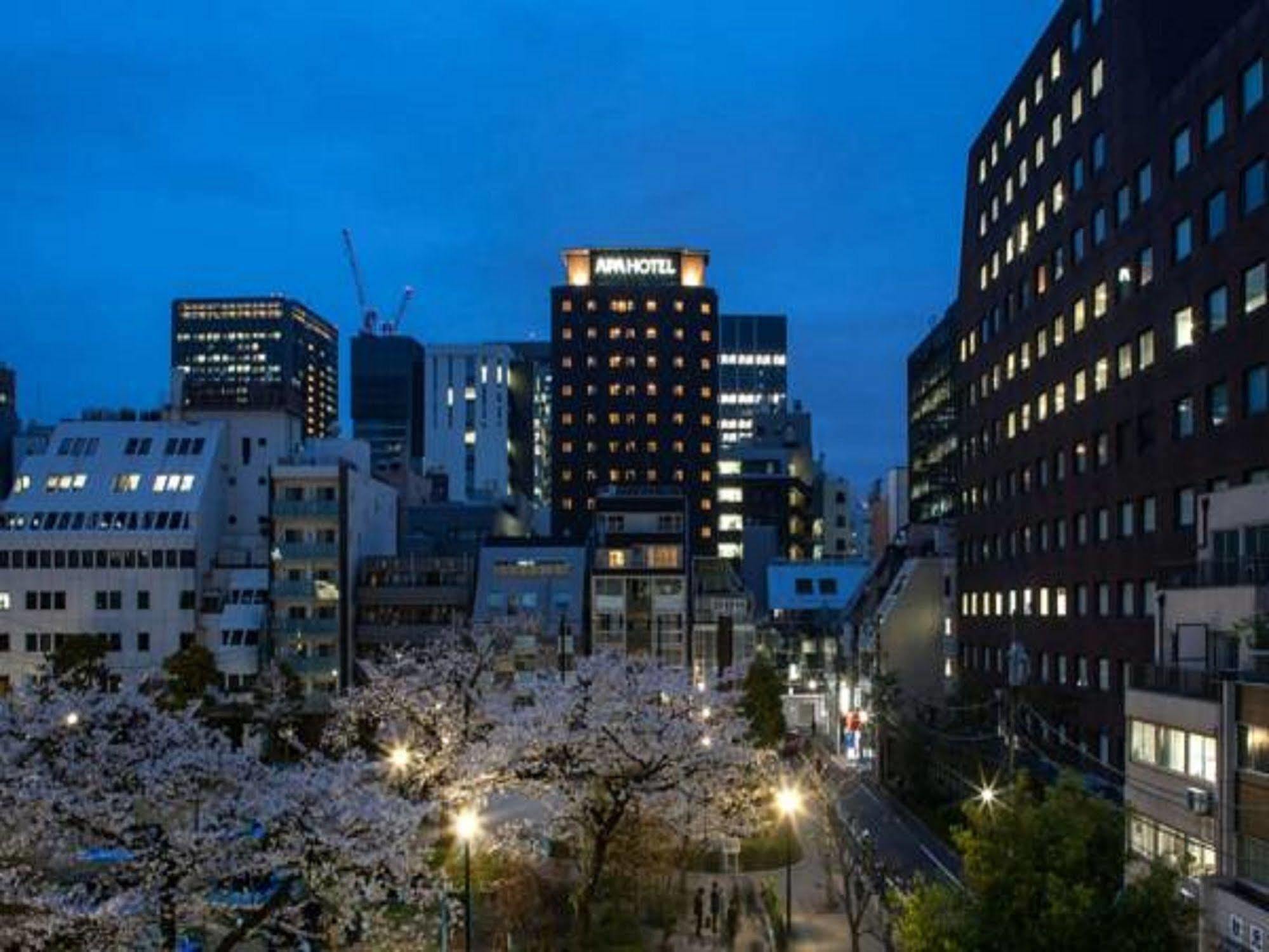 Apa Hotel Shimbashi Toranomon Präfektur Tokio Exterior foto